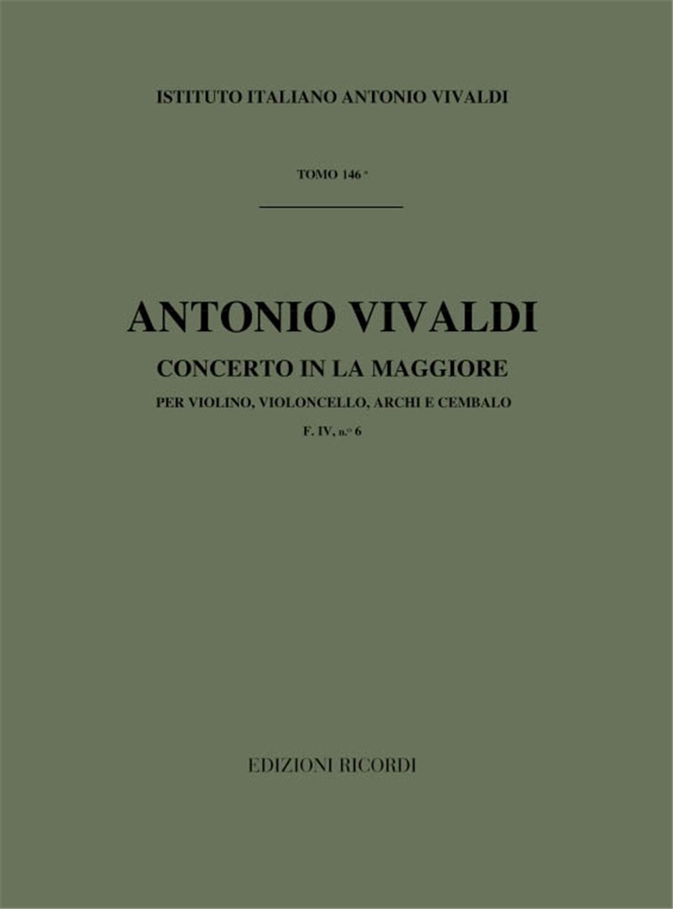 Concerto In La RV 546